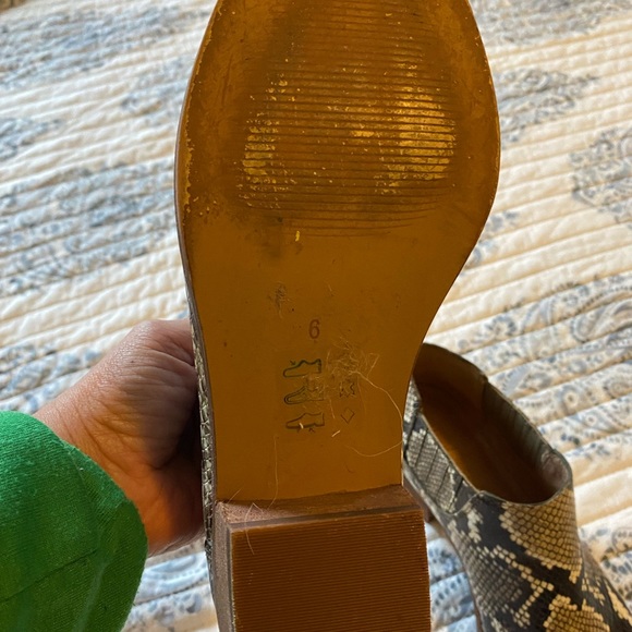 MADEWELL Booties. Snake skin. In outstanding condition . - Picture 5 of 7
